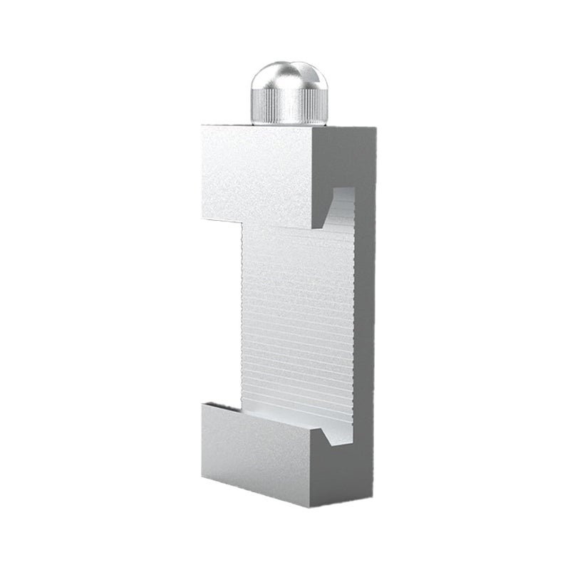 26mm Woodworking Scribing Ruler Positioning Stop Block Metal Limit Fence Carpentry Tool - Image 1